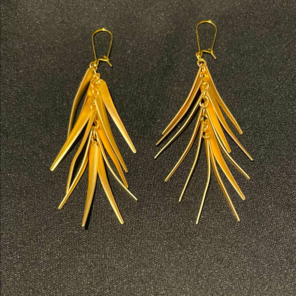 Gold Dangle Earrings